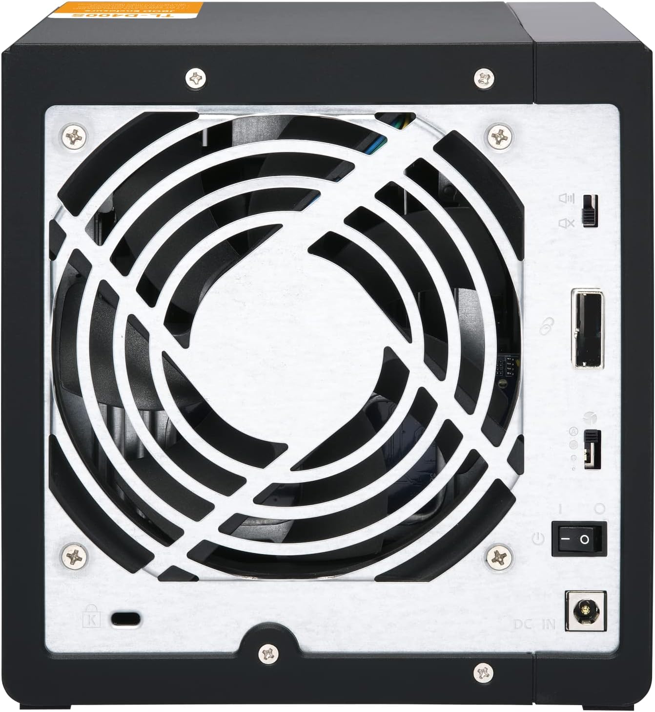 QNAP TL-D400S 4 Bay SATA 6Gbps JBOD Storage Enclosure. PCIe SATA Expansion Card (QXP-400eS-A1164) Included