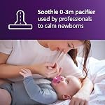 Ensemble cadeau Philips Avent Natural Response - 3x biberons roses de 4 oz avec tétines à débit lent (débit 2), 1x biberon rose de 9 oz avec tétines à débit moyen (débit 3), 2x sucettes Soothie 0-3m, SCD838/03