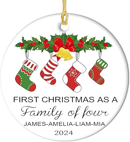 Miniatura 8 de Adornos personalizados para perro para árbol de Navidad 2024, adorno de Navidad personalizado para perros con nombre, regalos de decoración de árbol