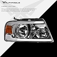 Vista 12 de Alpha Owls 8711378 Projector Headlights With Switchback Sequential LED Bar & Startup Light - Black Amber Fits 2004-2008 Ford F150 / 2006-2008