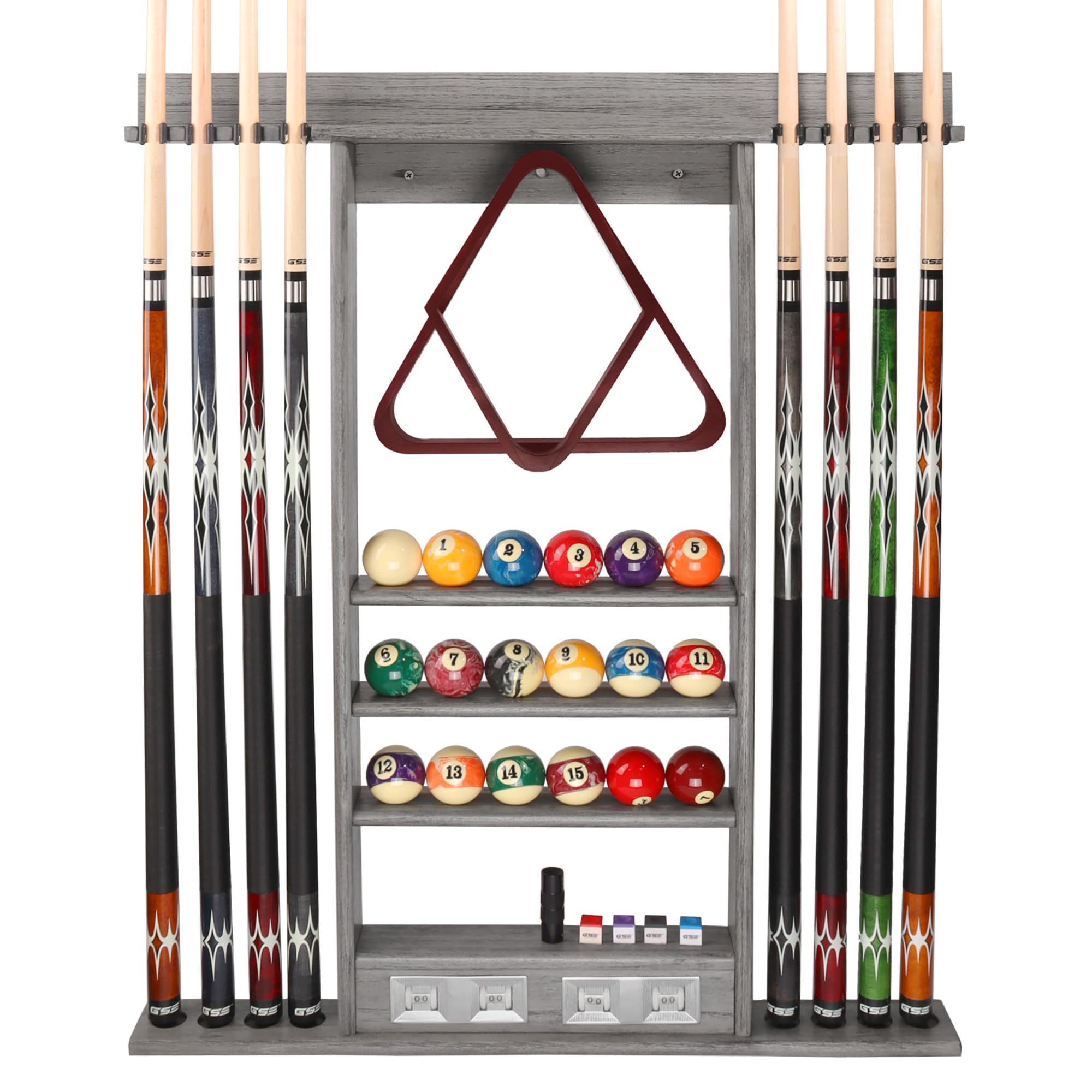 GSE Games & Sports Expert Wall Mount Rack with Score Counter