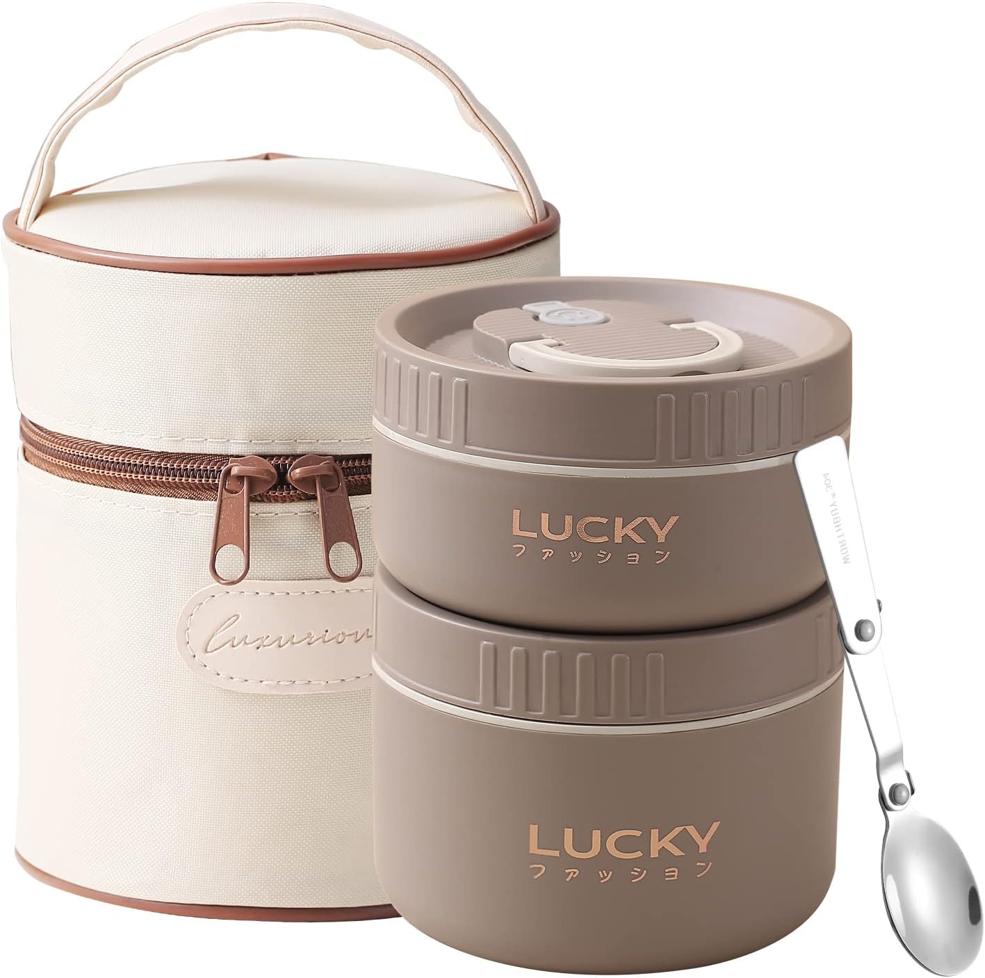 Maiyuansu Thermal Lunch Box, Portable Insulated Lunch