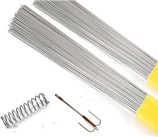 Standard Spring Steel Wire, 500mm/20pcs Stainless Steel Spring Wire Hard Wire Full Hard Wire Straight Wire0.2/0.3/0.4/0.5/0.6/0.8 Spring Steel Wire (Specification : 0.8X500mm)