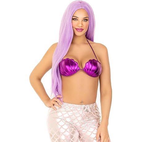 Women's Mermaid Seashell Bikini Top