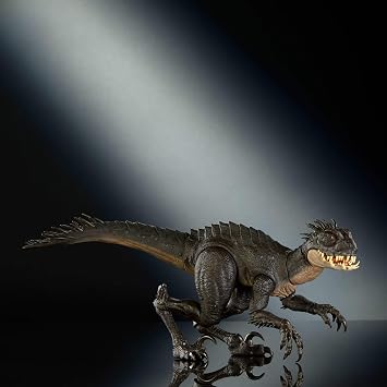 Mattel Jurassic World Hammond Collection Scorpios Rex Articulated Action Figure Large Size, Deluxe Detail, Swappable Jaw & Claws, JKG97