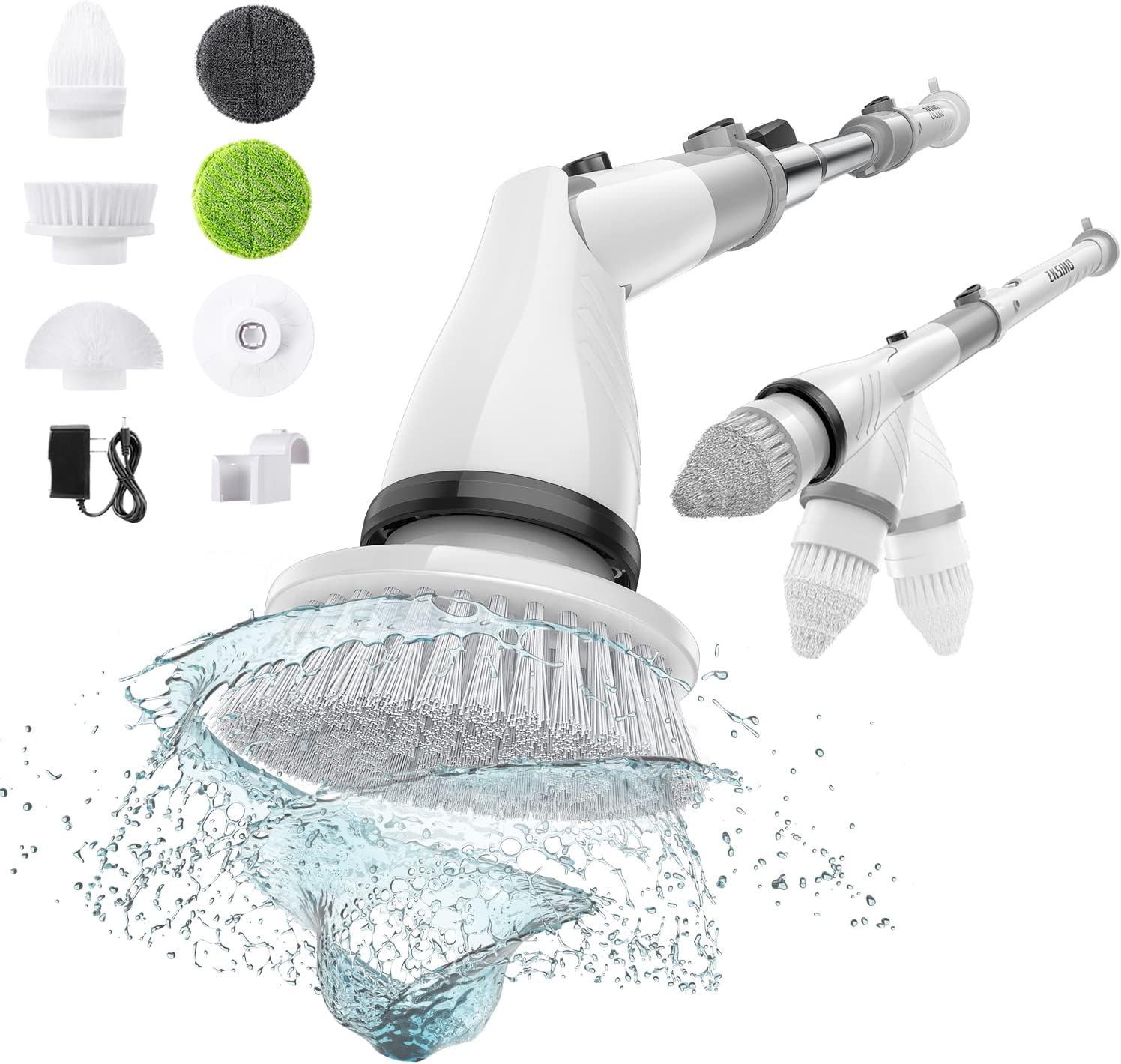 ZKSIND Electric Spin Scrubber, Electric Bathroom Scrubber