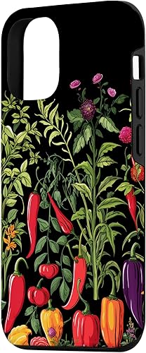 Miniatura 2 de iPhone 14 Chili Pimiento picante Plantas Chillis Garden Pimienta picante Caso