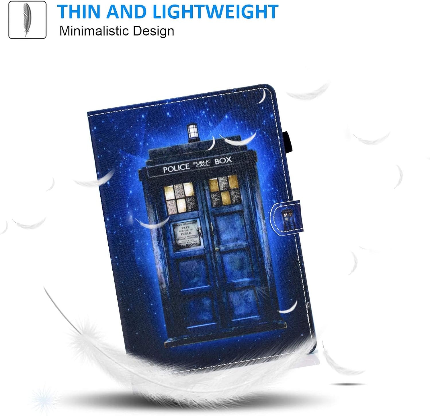 Galaxy Tab S6 Lite 10.4 2020 Case SM-P610, Dteck Case for Samsung 10.4 Galaxy Tab S6 lite, PU Leather Stand Folding Protective Tablet Case for Samsung Tab S6 Lite 10.4 2020 SM-P610/P615, Police Hall