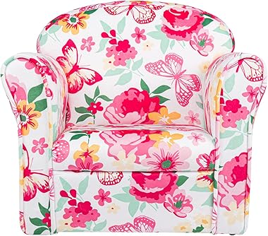 Kinbor Kids Sofa Toddler Chair Children Armchair Child Couch Furniture for Toddler Boys Girls for Play Living Room Bedroom