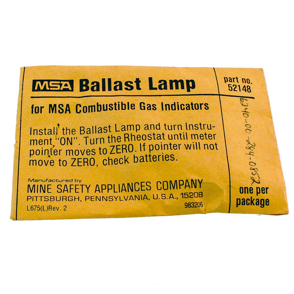 MSA 52148 Ballast Lamp, 1 ENV Tools & Home Improvement