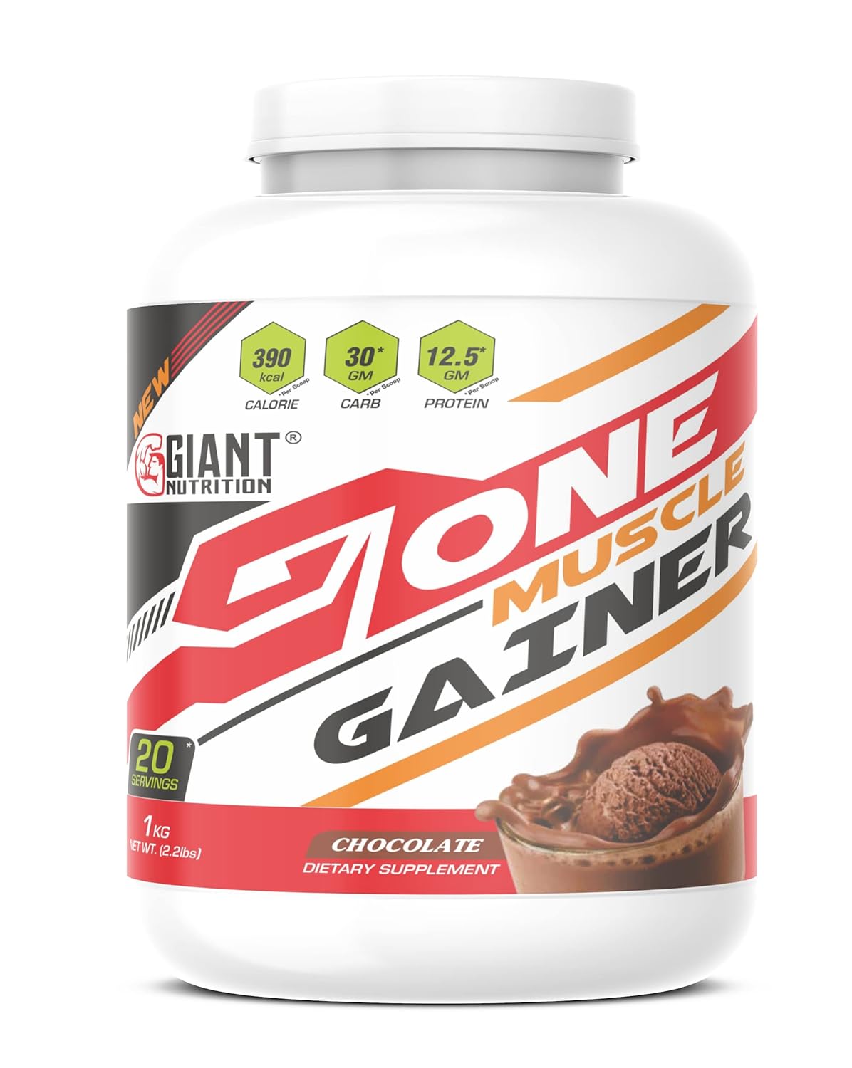 Giant Nutrition G One Muscle Gainer Mass Gainer Protein Powder for