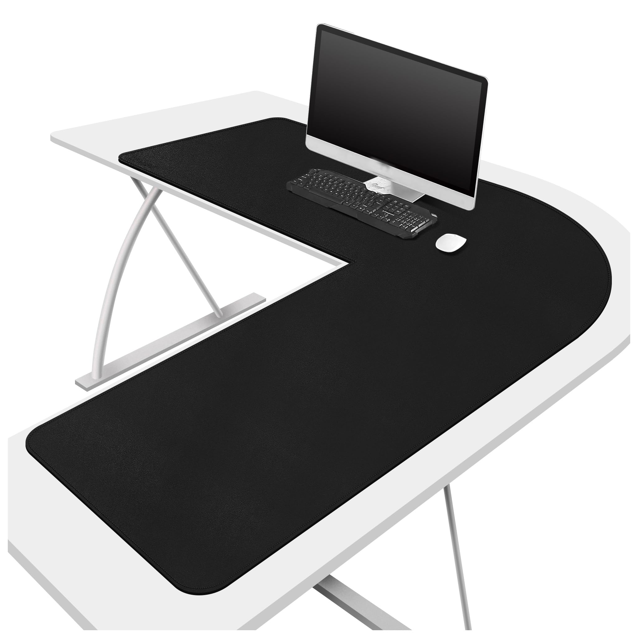 アデレイslimメソッド　3本 Amazon.com : CENNBIE Dual Sided L Shaped Desk Pad,‎‎35.5x43.3x13