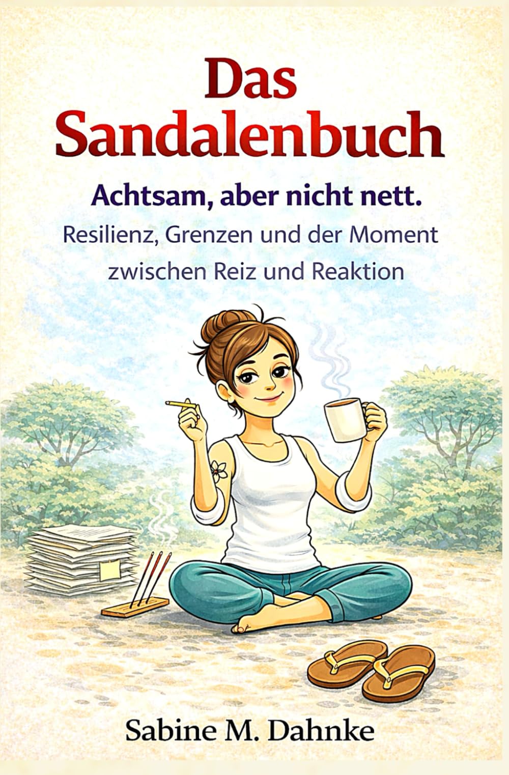 Das Sandalenbuch- Achtsam aber nicht nett: Resilienz, Grenzen und der Moment zwischen Reiz und Reaktion