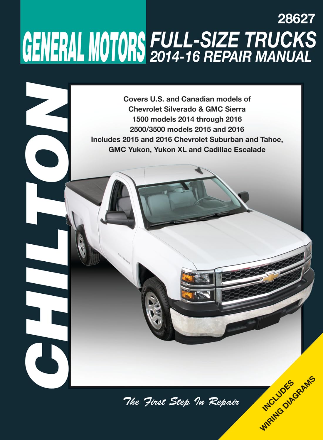Chilton 28627 Gm: Chev Slvrado Gmc 1500 Pus (14-16) 2500/3500 Pus (15-16)