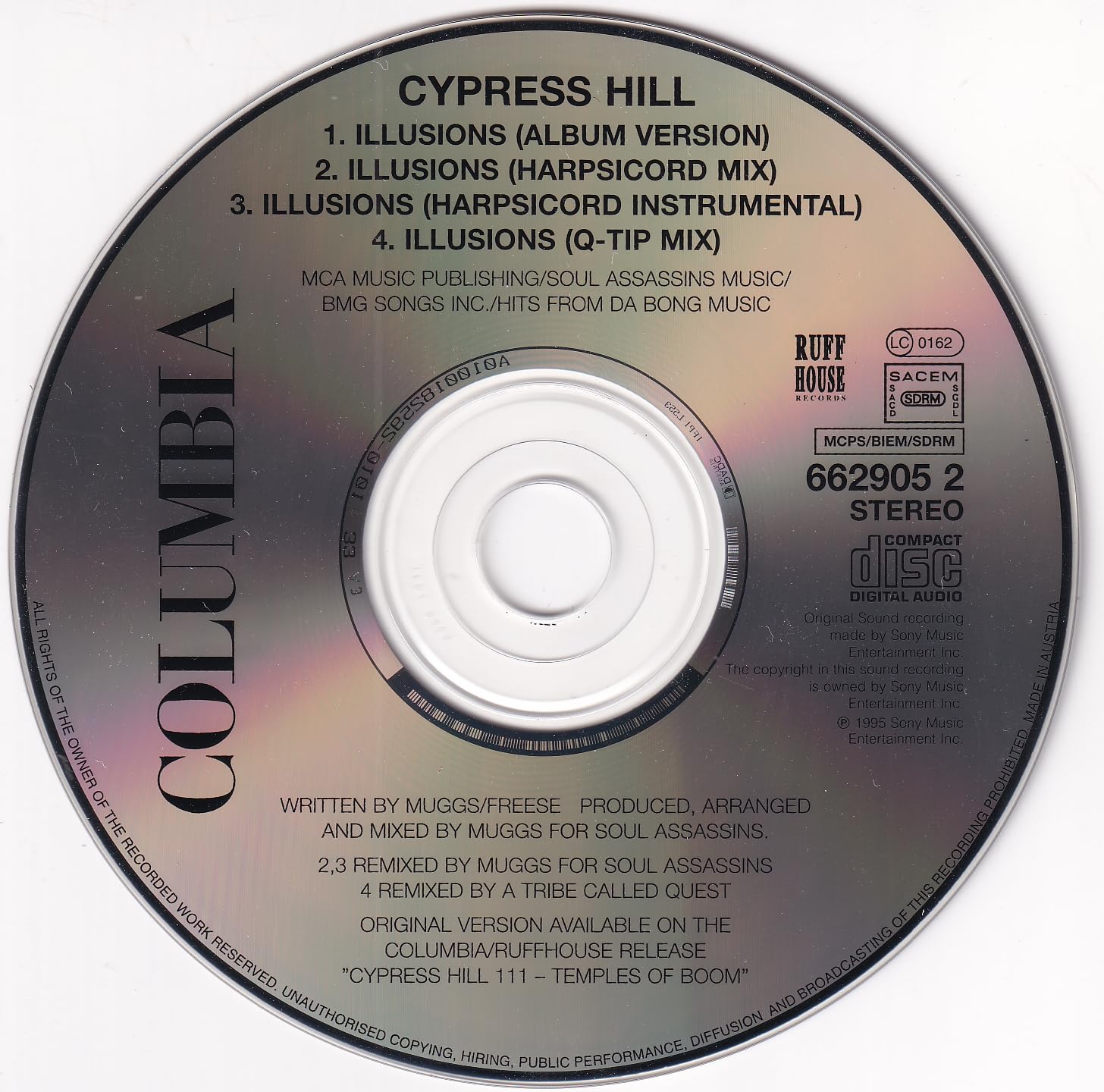 ☆ Cypress Hill - Illusions /USオリジナル　レコード Cypress Hill – Illusions – Vinyl (12