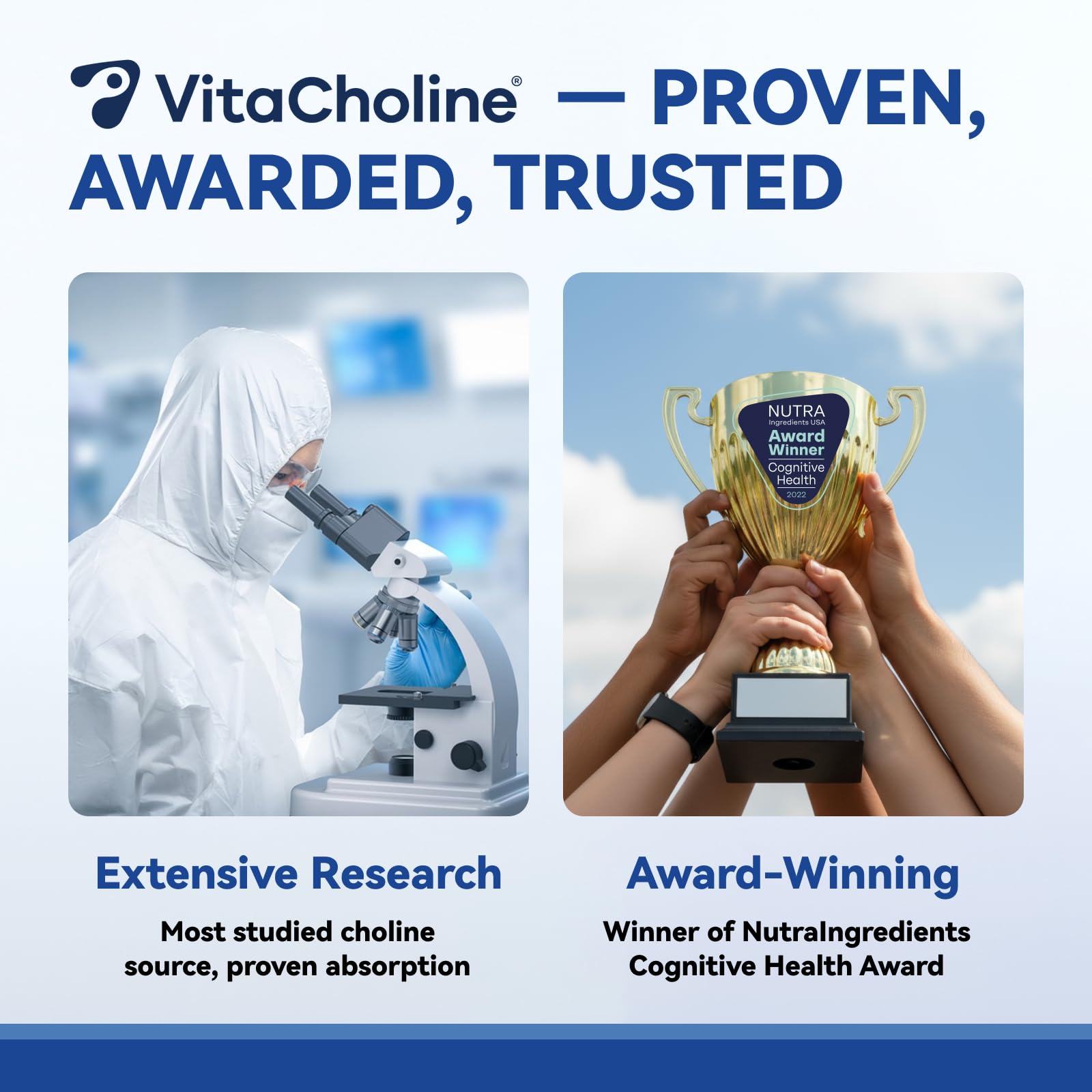 Prenatal Choline Supplements, Liquid Capsules for Focus, Memory, and Energy, 500mg Pure VitaCholine®, Supports Baby’s Cognitive Development in Pregnancy, 30 Day Supply, Made in the USA — Amazon image 4
