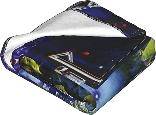 Miniatura 3 de CAURTY Judas Rock Band Priest - Manta de forro polar, suave, ligera, mullida, manta decorativa de franela para cama, sofá, viajes, 40 x 30 pulgadas