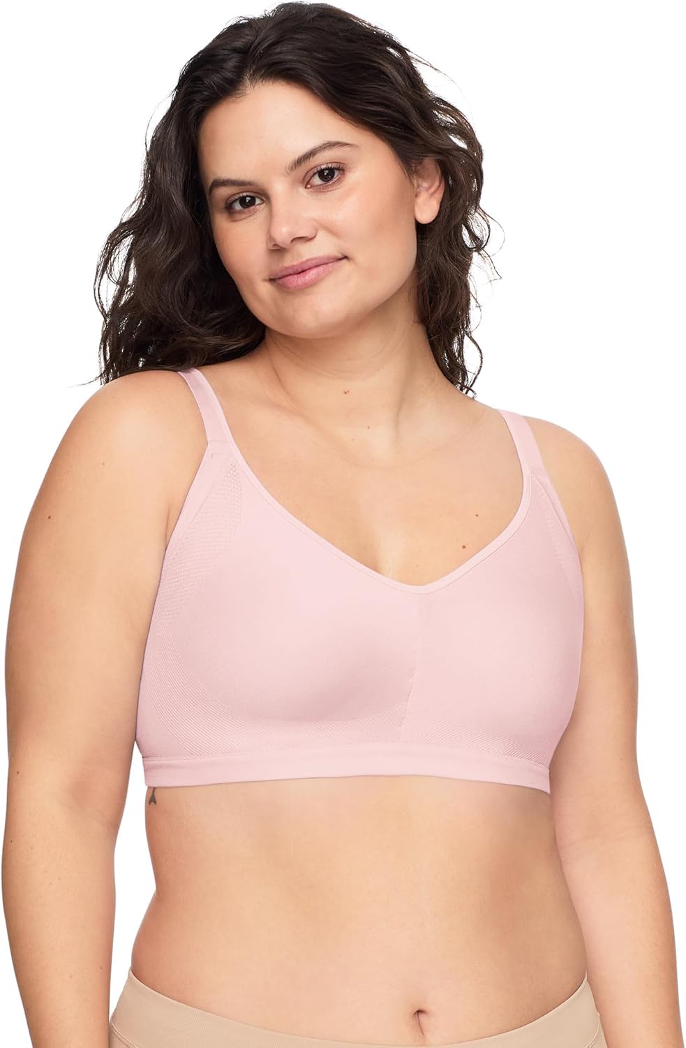 Warners Easy Does It Underarm-Smoothing with Seamless Stretch Wireless Lightly Lined Comfort Bra - Image 2