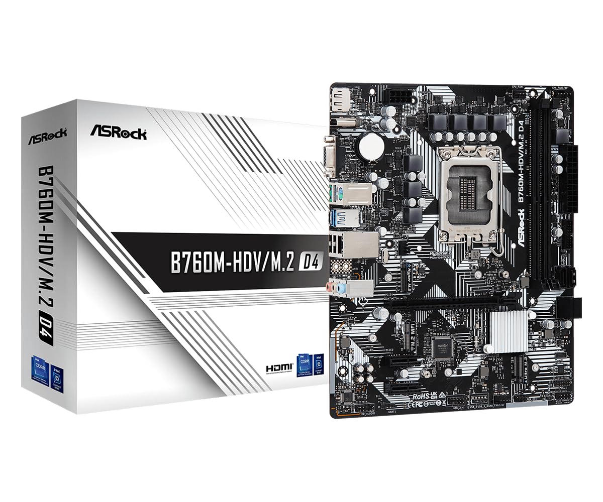 Amazon.com: ASRock B760M-HDV/M.2 D4 : Electronics