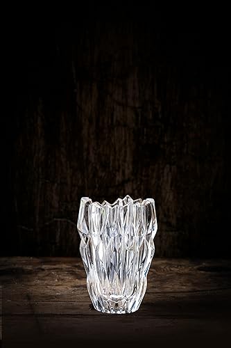 Miniatura 6 de Nachtmann Quartz Collection - Jarrón ovalado de cristal, 6 pulgadas, para centros de mesa, ramo, flores, decoración del hogar, regalo de boda,