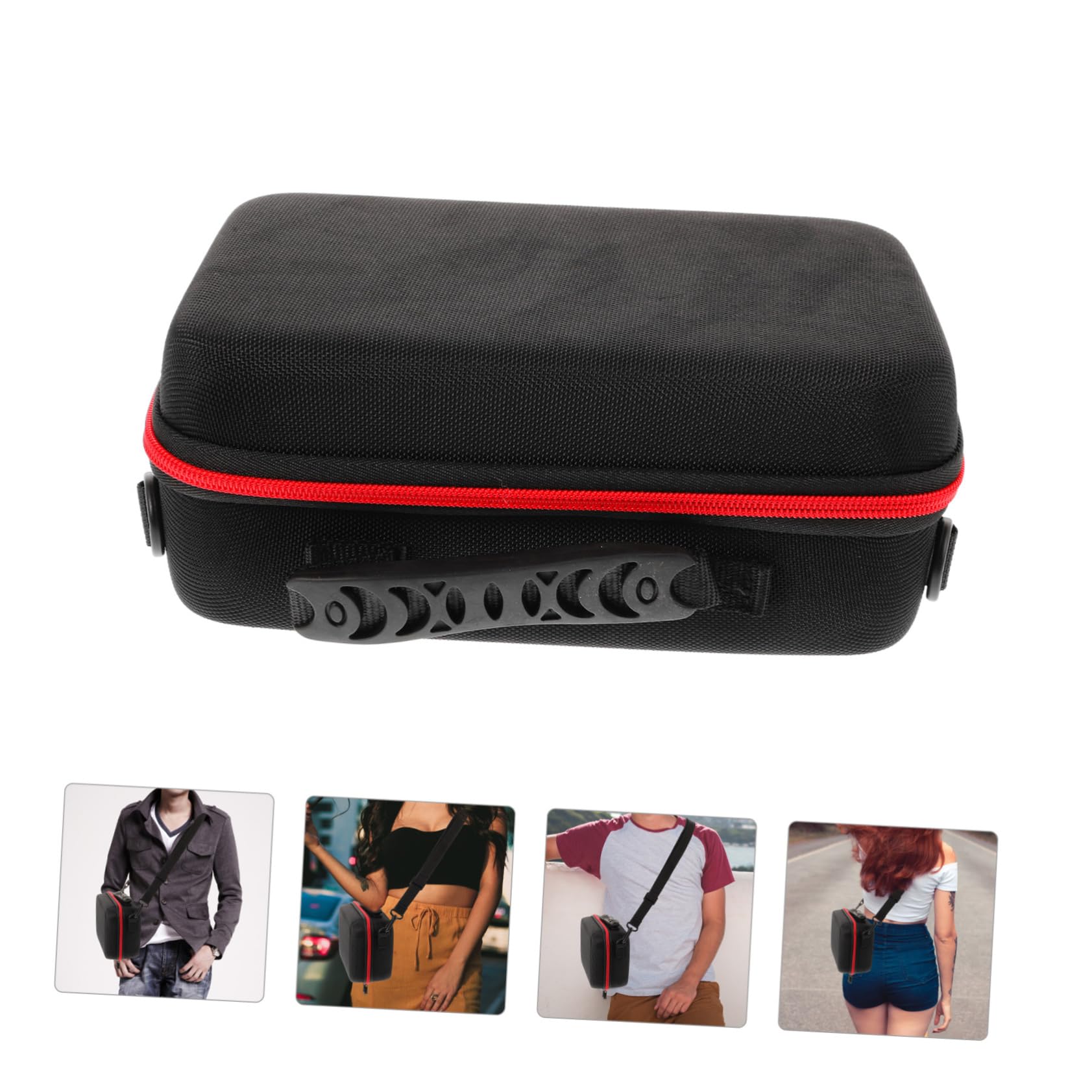 Angoily custodia digitale piccola borsa fotografica piccole custodie per macchine fotografiche sacchetti con manici travel kit custodia rigida per fotocamera accessorio della fotocamera