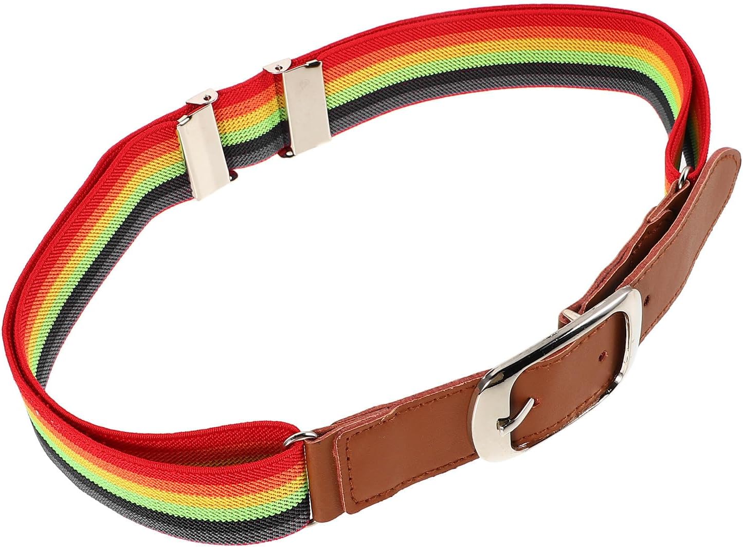 Adjustable Striped Elastic Stretch Waistband Belt for Outdoor Fitness Sports Secure Comfortable Fit for Running Workouts