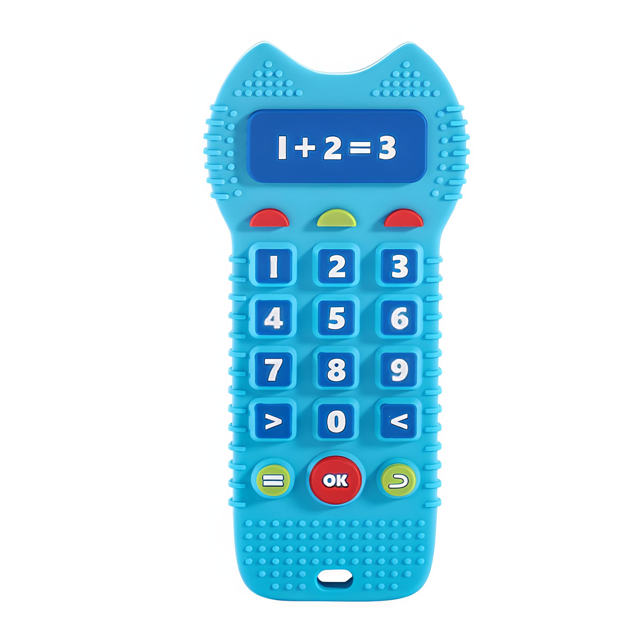 FunBlast Silicone Remote Teether for Baby, Remote Teether for 3+ Months and 6 to 12 Months Baby, Helps Biting Skills Development, Teething Toys for Babies and Toddlers (Blue-A)-picture-29