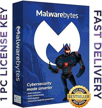 Malwarebytes Anti-Malware Premium Retail 1 Year 3 Users