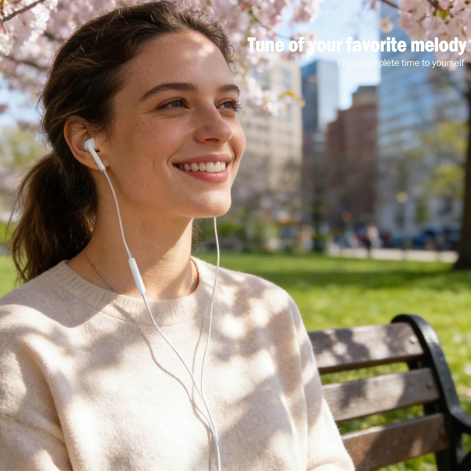 Écouteurs Filaires USB-C pour iPhone 17/16/16e/15 Pro Max, Écouteurs Intra-Auriculaires Hi-FI Stéréo USB C avec Microphone et Contrôle du Volume pour iPad, Galaxy S24/S23, Google Pixel