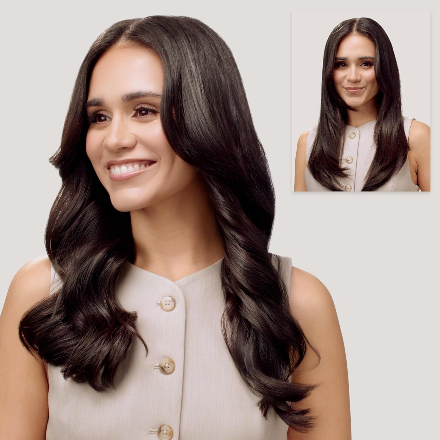 SUTRA Ultra Violet Thermal Brush - Infrared Heated Styling Brush with Blue Light, Ionic Technology, Digital Temp Control to 450°F, Dual Voltage, Auto Shut Off, Frizz-Free Shine - Image 4