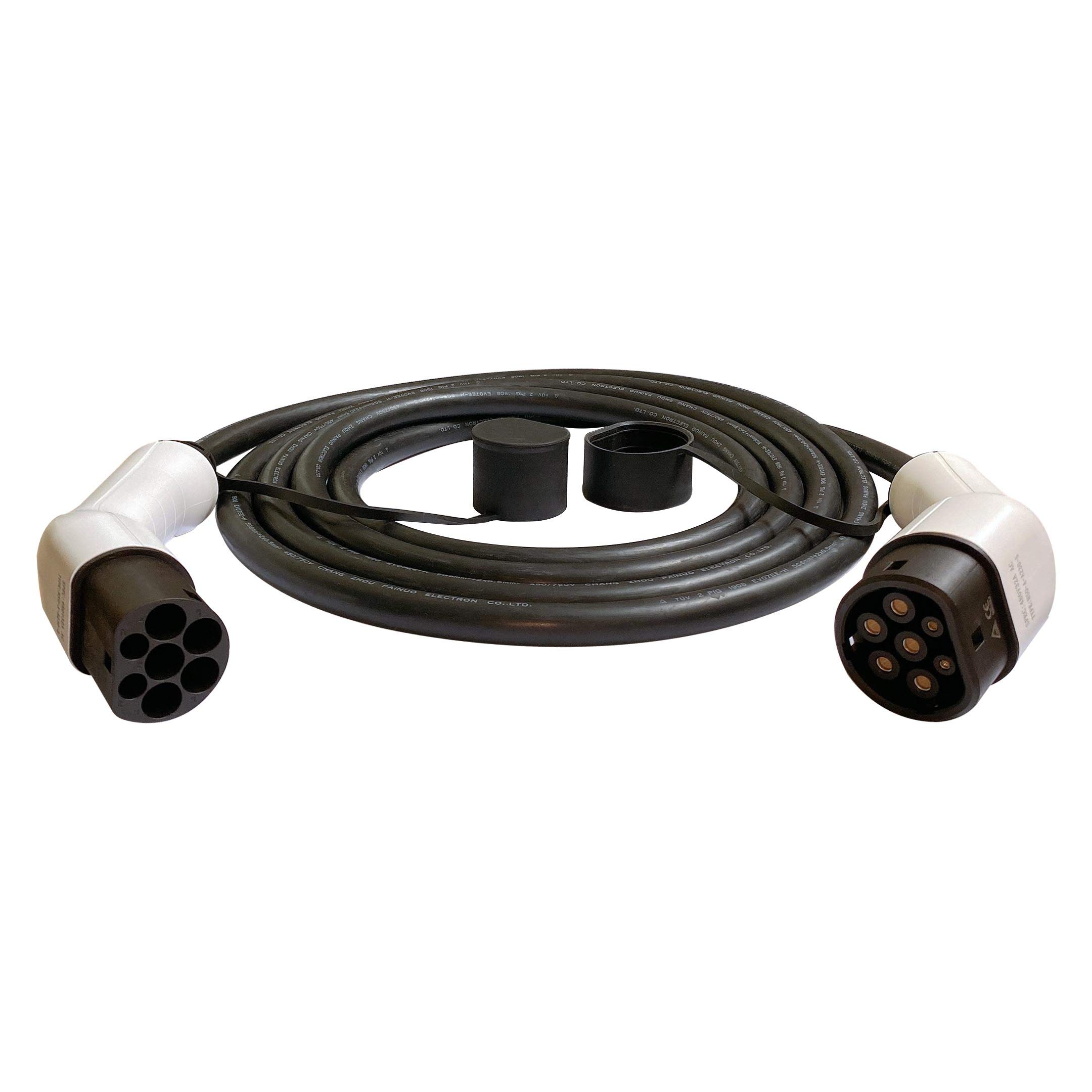 Cargador para vehículos eléctricos, Cargador Coche eléctrico EV Cable de Carga 16A-32A monofásico trifásico 22kw 62196 Kit EVSE para Coches eléctricos(32A 3 Phases)