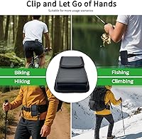 Vista 5 de Funda de cierre magnético para Samsung Galaxy S26, S25, S24, S23, S22, S21, S20, S10, S9, A10e, A01 – Funda de cuero para cinturón con tarjetero