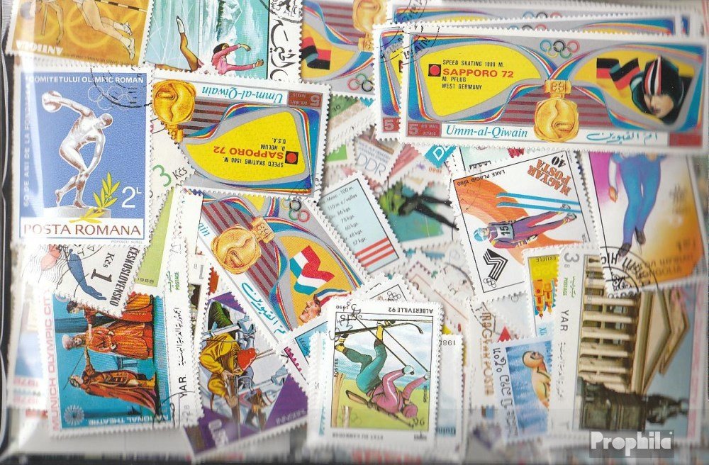 Collection De 250 Timbres Différents Prophila Motives - Pour Collectionneurs, Thèmes Variés - 5