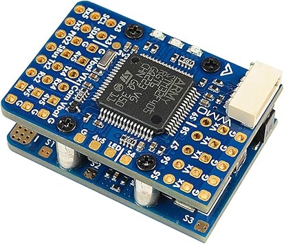 HTLNUZD Mateksys F405-WMO Flight Controller | STM32F405RGT6 & ICM42688P, Built-in OSD/Blackbox for RC FPV Fixed Wing Drone