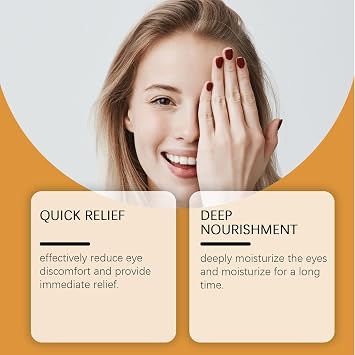 Holistic Honey Eye Drops, 15ml Honey Eye Drops, Stingless Bee Hon-ey Eye Drop, Hydration & Moisturizes, Relieving Dryness (2pcs)