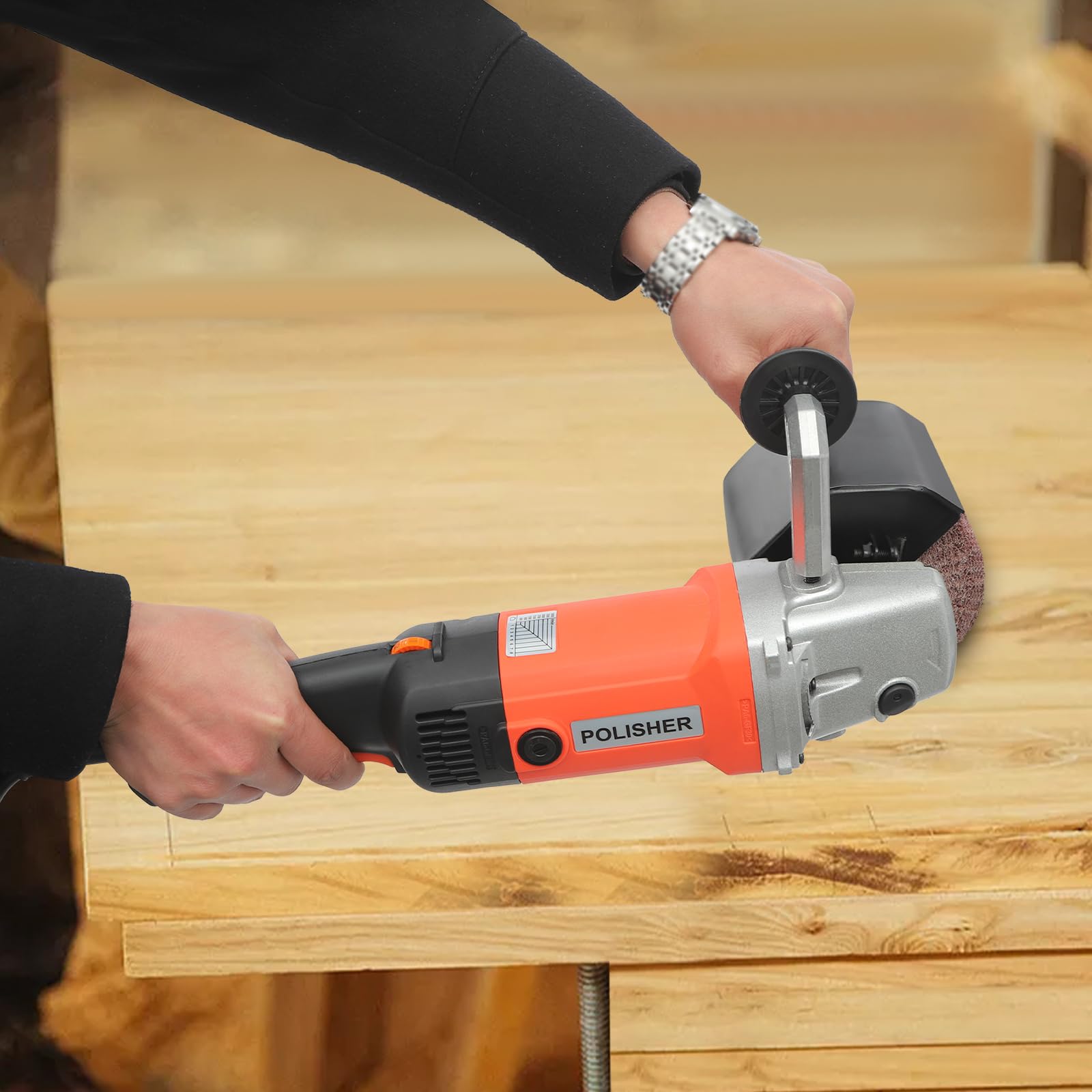 Lucidatrice, 1400 W, lucidatrice portatile, lucidatrice per professionisti, fai da te e piccole imprese