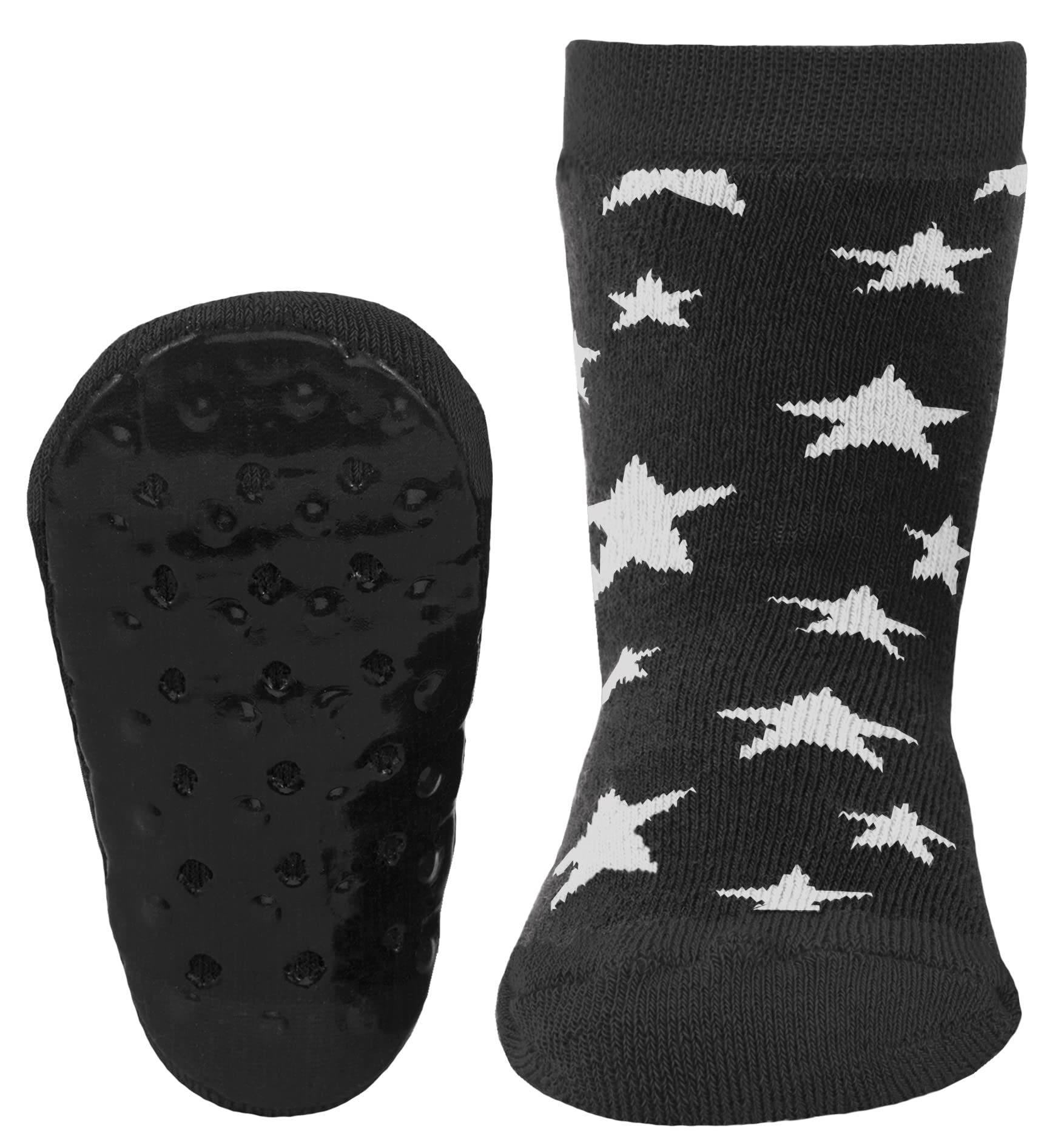 EWERS Stoppersocken SoftStep 2er-Pack - Rutschfeste Kindersocken Mit Antirutschsohle Für Jungs