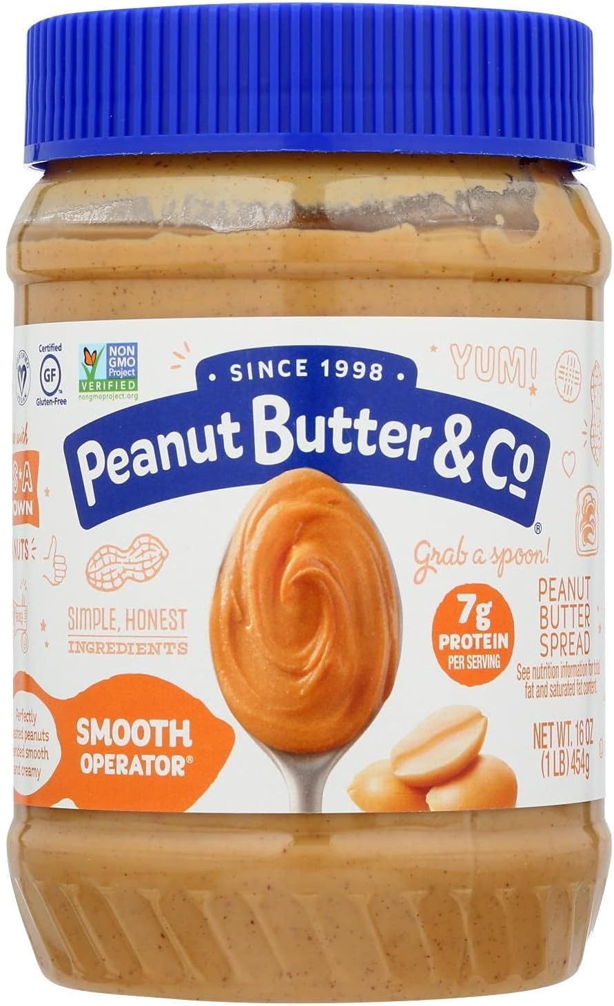 Peanut Butter - Smooth Operator, 16 Ounce - 6 per case.6