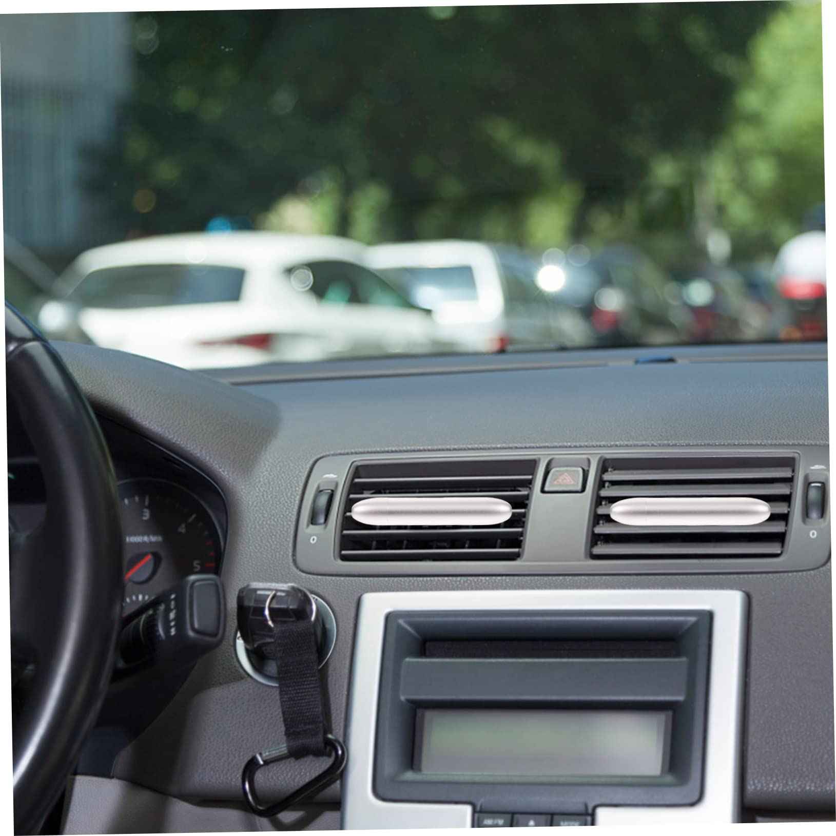 GLEAVI 5pezzi Diffusore Per Auto Clip Per Bocchetta Aria Diffusore Di Oli Essenziali Per Auto Con Design Forma Di Profumo Fresco e Duraturo