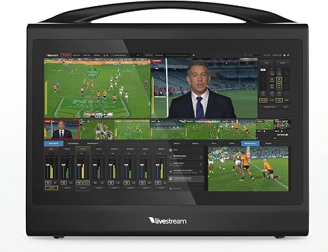 Livestream Studio HD550 4K Compact and Portable All-in-One Live Production Switc