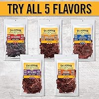 Vista 3 de Tillamook Country Smoker Carne Seca de Res Ahumada con Madera Dura Real, Glaseada con Miel, 10 Onzas