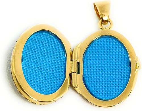 Miniatura 3 de Leney Medallón Medallón Medallón de Oro de 18k Enjoyado con Circonitas, Zirconia cúbica, Circonia cúbica