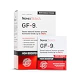 Novex Biotech GF-9 – HGH Boosting Supplement for Men – Workout Complex for Men – Supports Energy, Endurance, Sleep, 30 Sachets, Fruit Punch