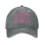 bamgen I've Heard Enough from Old White Men hat Funny Feminist Retro Cotton Cap