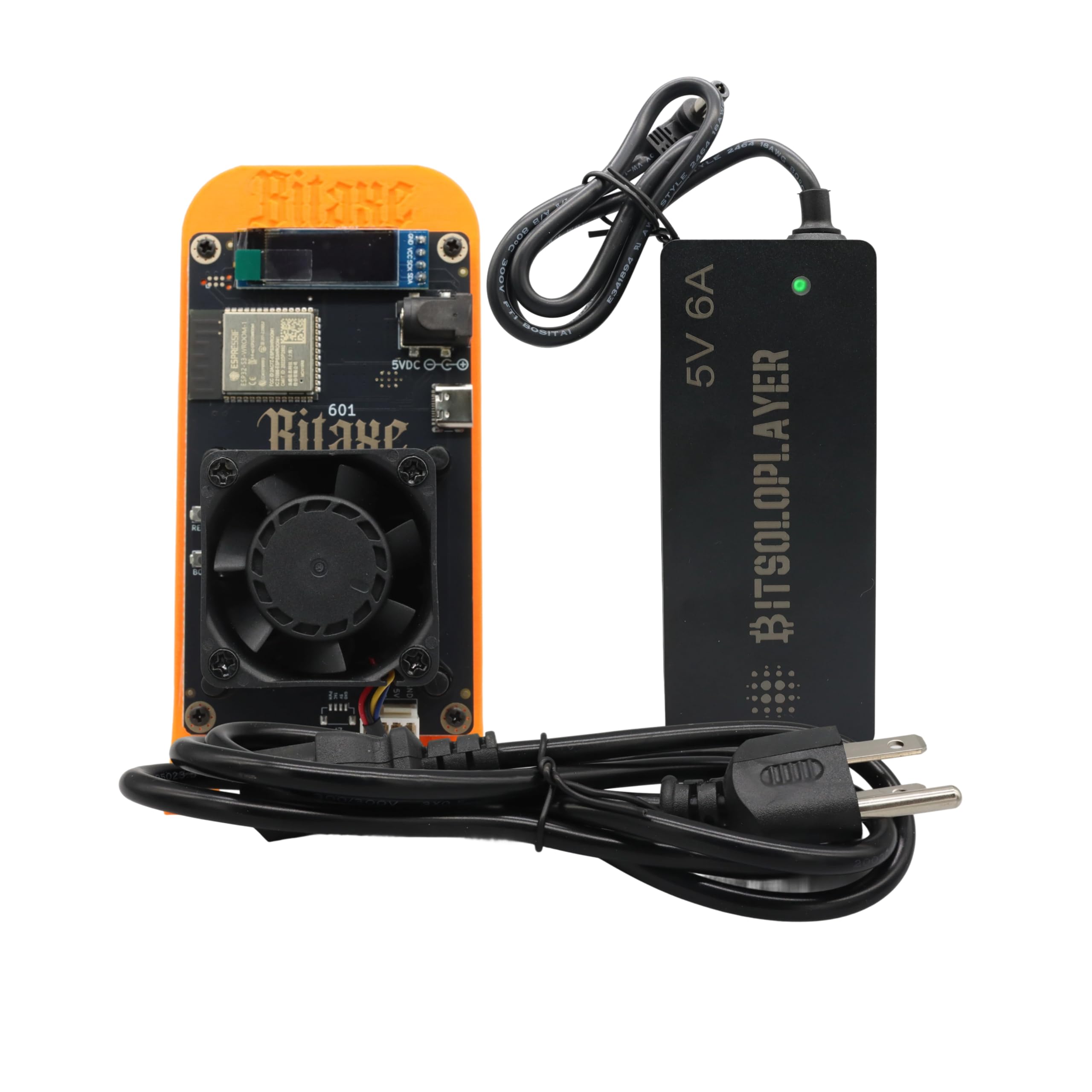 Amazon.com: Open Source Bitcoin Miner Bitaxe Gamma 601 Solo Miner