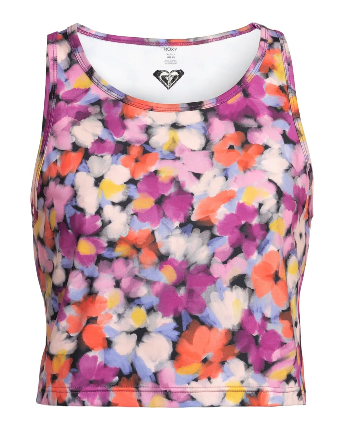 Roxy Naturally Active crop tank en maille douce de coton