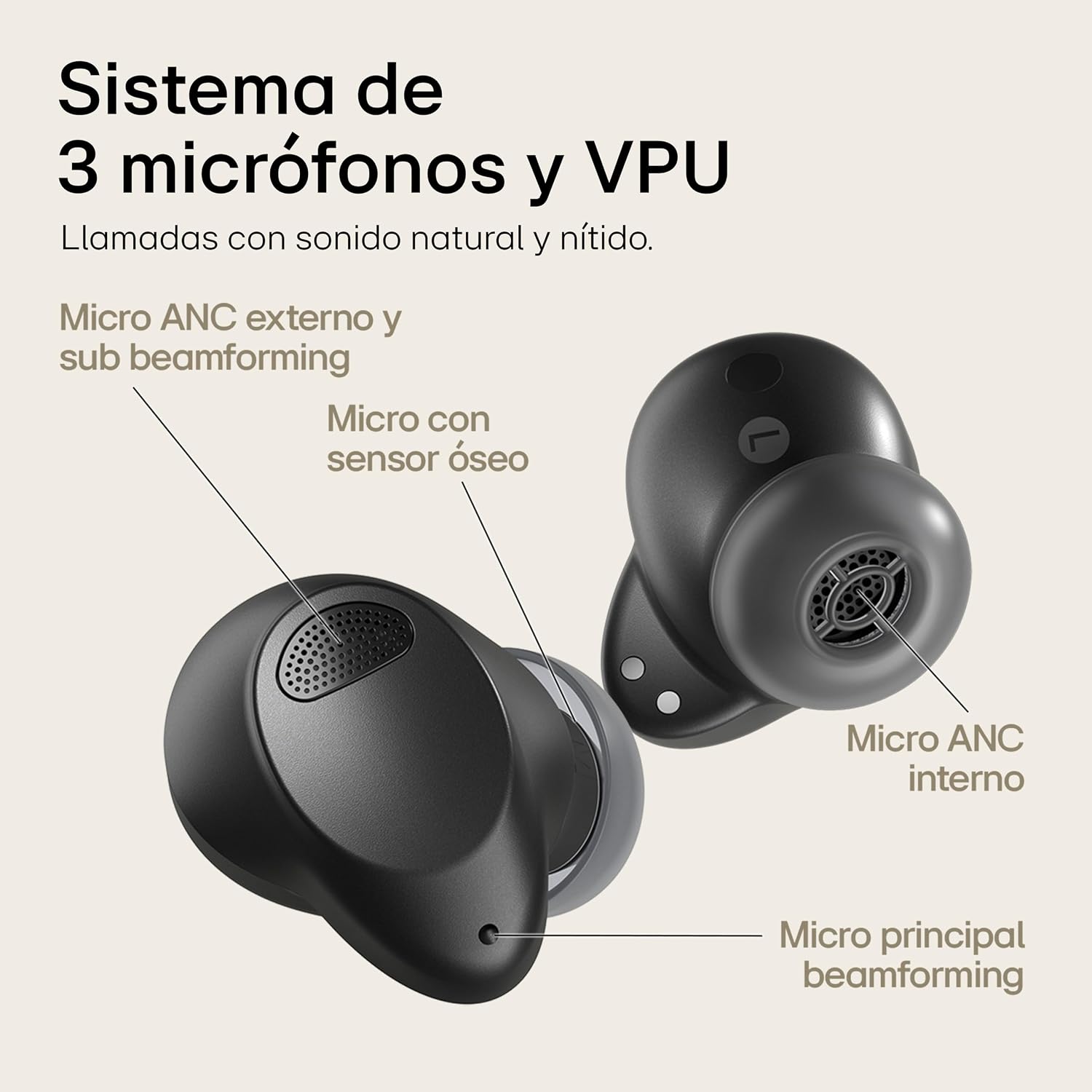 LG Auriculares intraurales Bluetooth Tone Free T90S con Sonido Dolby Atmos, tecnología Meridian, cancelación Activa de Ruido (ANC), y UVnano+, Negro 5