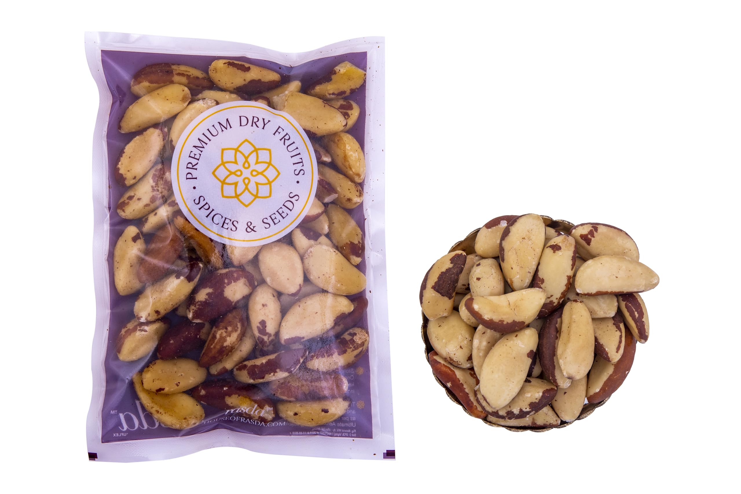 House of Rasda Premium Jumbo Brazil Nuts,(200gm) | Calcium Zinc & Above All Selenium | Boost Immunity | Imported Nuts | High in Selenium | Premium Badam Giri | High in Fiber & Boost Immunity (B0D3HBLSYB) Amazon Price History, Amazon Price Tracker
