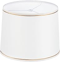 Vista 9 de PATIKIL Pantallas para lámparas de mesa de 11.4 pulgadas superior x 12.6 pulgadas inferior x 9.8 pulgadas de alto, pantallas de lámpara de tambor