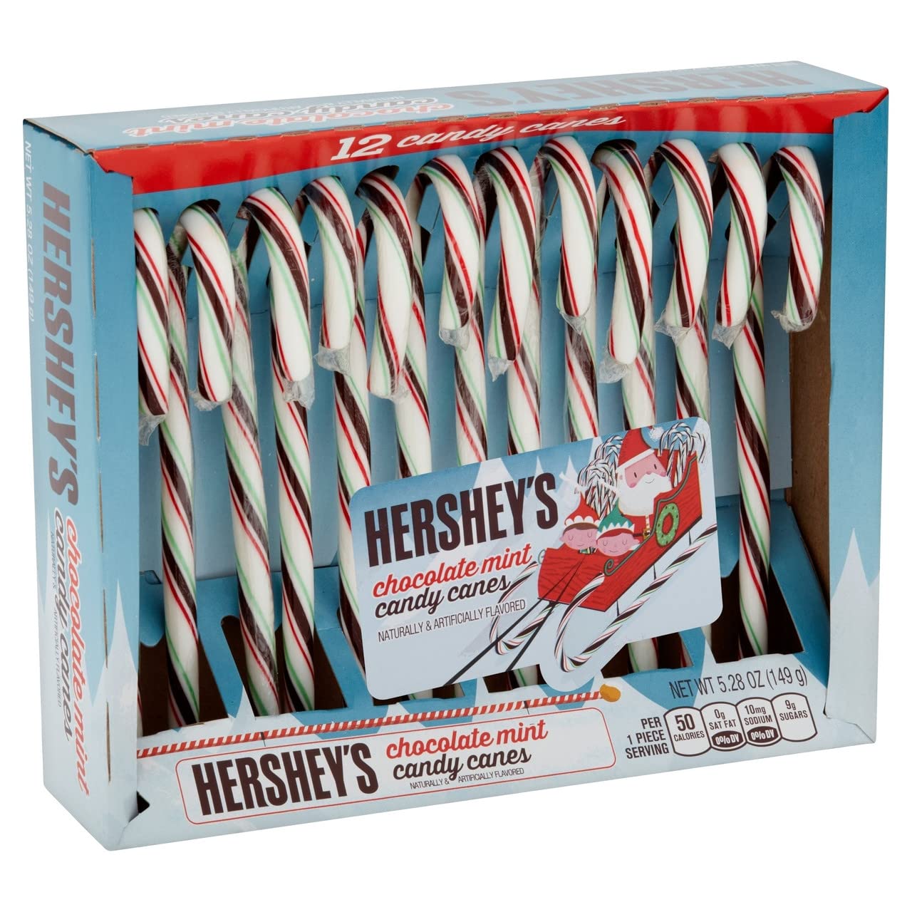 Hersheys Candy Cane Chocolate Mint Flavour Specialy Crafted For